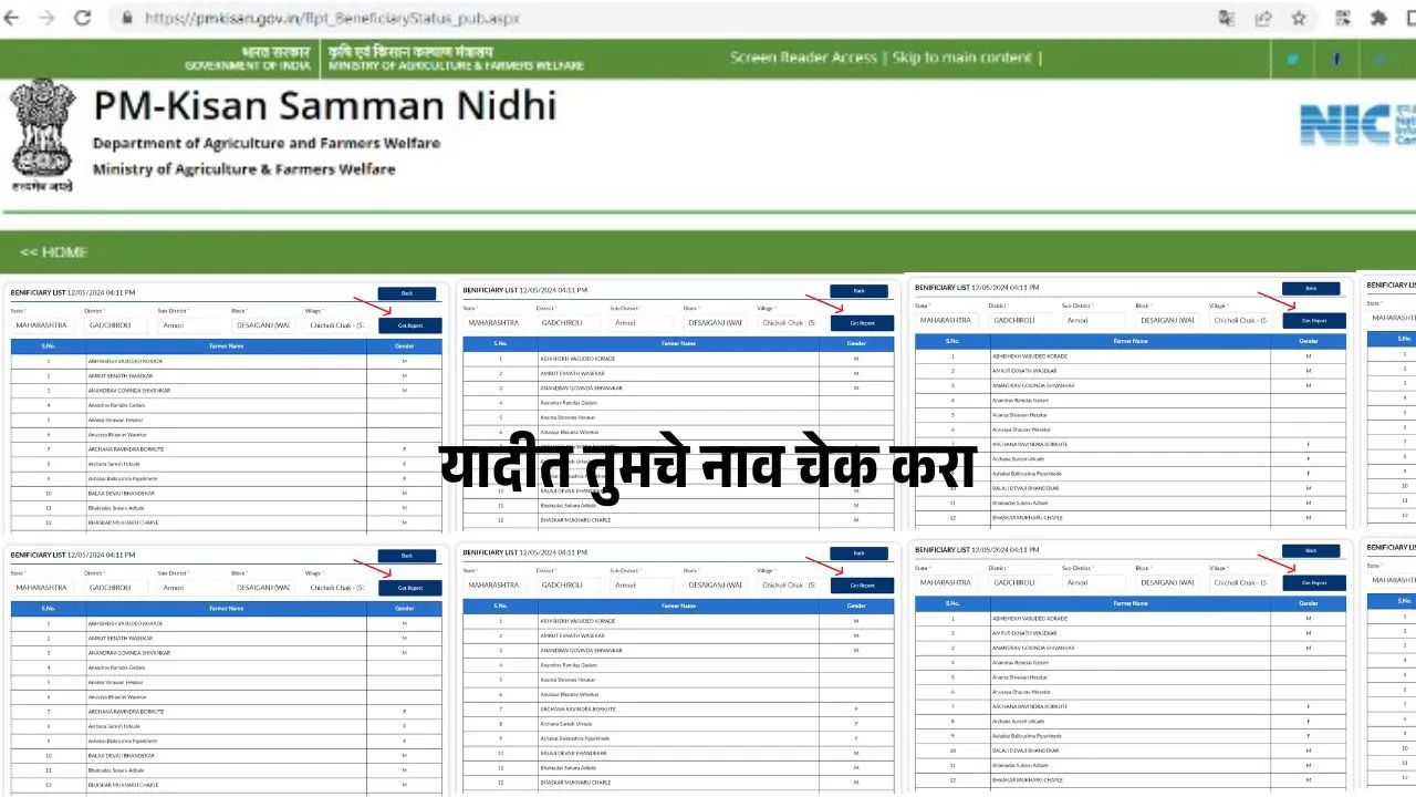 PM Kisan List